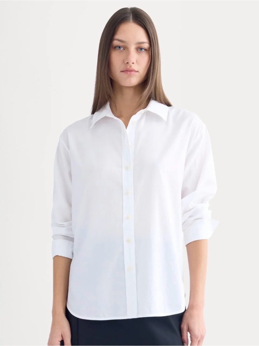 Everlane White Women's Button-Down Shirt